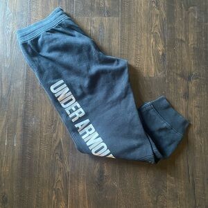 under armour cotton blend athletic capris sweatpants loose fit women’s XS